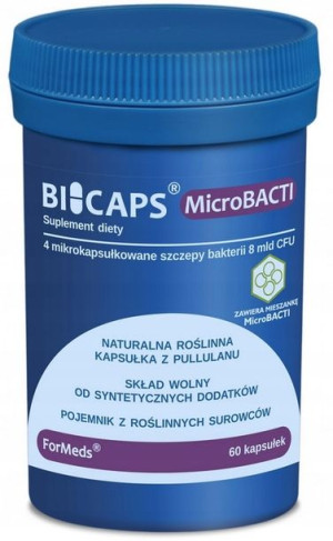 ForMeds Bicaps MicroBacti probiotyk 60 kapsułek