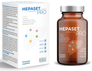 Hepaset Pro - Wsparcie Wątroby 60kaps