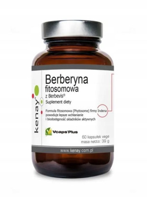 Kenay Berberyna fitosomowa Berbevis 60 kapsułek