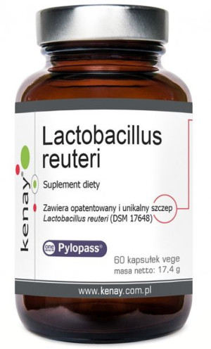 Kenay Lactobacillus reuteri Pylopass 60kapsułek