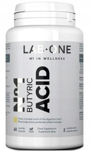 Lab One LAB Butyric ACID 60 kapsułek