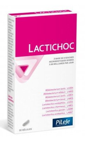 Lactichoc 20kapsułek Pileje
