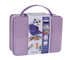 Klocki mini  600 szt metalowa walizka Plus Plus