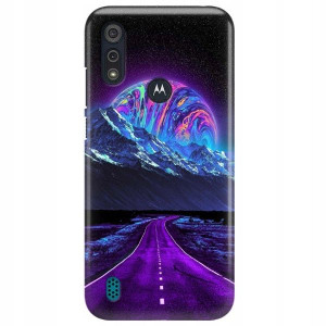 Etui Do Motorola E6s Kosmos Hot Wzory + Szkło 9h
