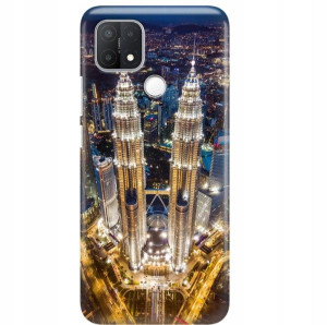 Etui Do OPPO A35 Ochronne Podróże Zabytki Wzory