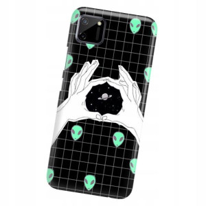 Etui do REALME C11 2021/C20 Case KOSMOS Mix Wzory