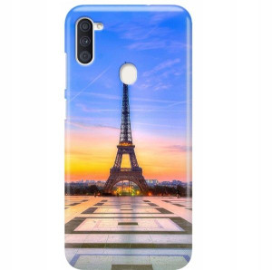 Etui Do SAMSUNG A11 Ochronne Podróże Zabytki Wzory