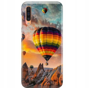 Etui Do SAMSUNG A50 Ochronne Podróże Zabytki Wzory