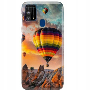 Etui Do SAMSUNG M31 Ochronne Podróże Zabytki Wzory