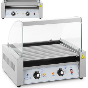 Podgrzewacz Grill Z Osłoną Do Parówek 9 Rolek 900w