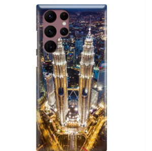 Etui Do SAMSUNG S22 ULTRA Case Podróże Mix Wzorów