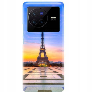Etui Do VIVO X80 Ochronne Podróże Zabytki Wzory