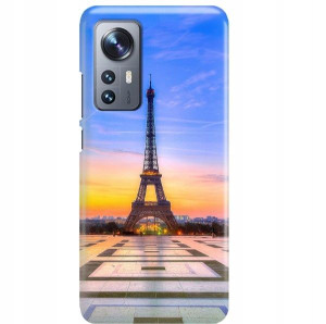 Etui Do XIAOMI 12 Ochronne Podróże Zabytki Wzory