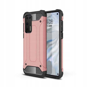 Etui Drop Pancerne Do Huawei P40 Ochrona Rose Gold
