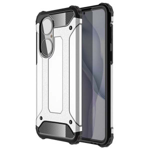Etui Drop Pancerne Do Huawei P50 Case Jasny Szary