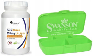 Aliness Beta Glukan 250mg 100kaps + kasetka gratis