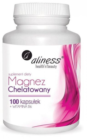 Aliness Magnez 560mg + wit B6 100kapsułek