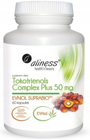 Aliness Tokotrienols Complex Plus 50mg 60kapsułek