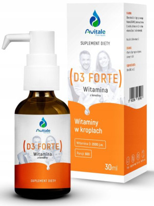 Avitale D3 Forte krople 30 ml
