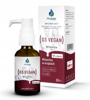 Avitale Witamina D3 VEGAN 1000 j.m. 30 ml