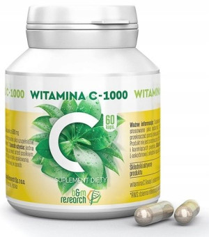 B&M Witamina C 1000 60kapsułek