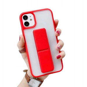 Etui Folding Bracket Do Iphone Se3 Case Czerwony