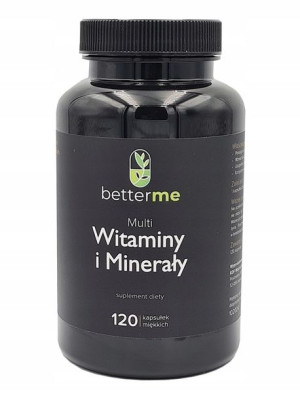 BetterMe Multi witaminy i minerały 120kaps