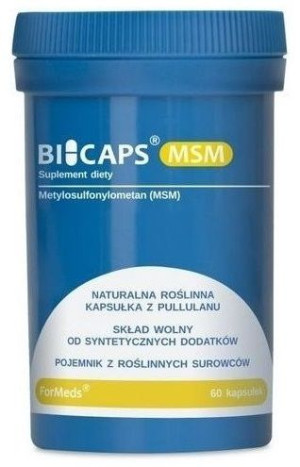 Bicaps MSM 60 kapsułek Formeds