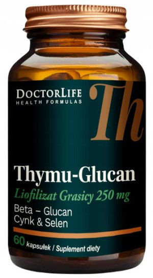 Doctor Life Thymu-Glukan na odporność 60 kapsułek