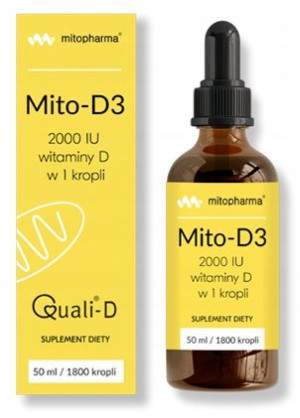 Dr Enzmann Mito-D3 Witamina D3 w kroplach