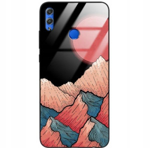 Etui Glass Do HUAWEI HONOR 8X Mistyczne Top Wzory