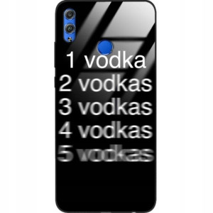 Etui Glass do HUAWEI HONOR 8X Młodzieżowe Wzory