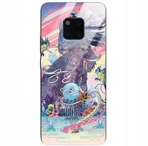 Etui Glass Do HUAWEI MATE 20 PRO Mistyczne Wzory