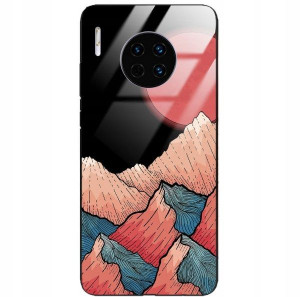 Etui Glass Do HUAWEI MATE 30 PRO Mistyczne Wzory