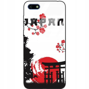 Etui Glass do HUAWEI Y5 2018 Japan Style Top Wzory