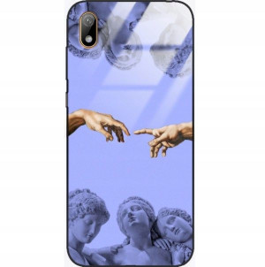 Etui Glass do HUAWEI Y5 2019 Słodkie Modne Wzory