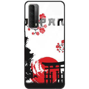 Etui Glass do HUAWEI Y7A Japan Style Anime Wzory