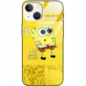 Etui Glass do IPHONE 13 MINI Wakacje Kwiaty Wzory