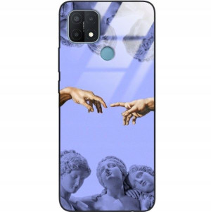 Etui Glass Do OPPO A15 Popularne Słodkie Top Wzory