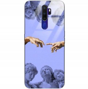 Etui Glass Do OPPO A9 2020 Popularne Słodkie Wzory