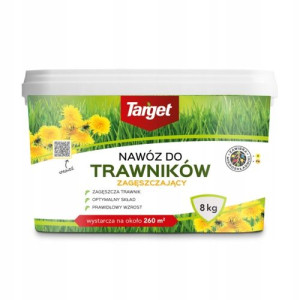 Nawóz do trawnika zagęszczający – 8 kg Target