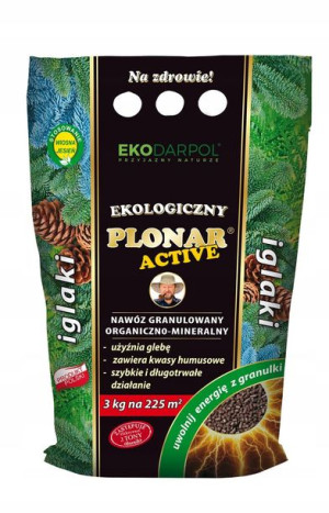 Plonar Active do iglaków nawóz ekologiczny 3 kg