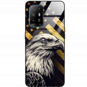 Etui Glass Do OPPO A94 Podróże Świat Wiele Wzorów