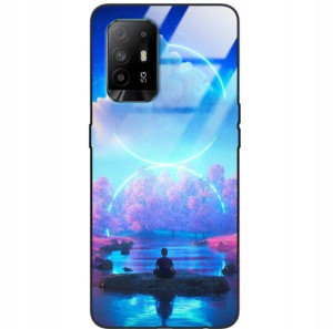 Etui Glass Do OPPO A95 4G Case Mistyczne Top Wzory