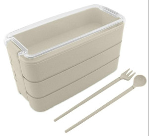 LUNCHBOX Termos Obiadowy na Żywność Posiłek 900ml beżowy AG479F