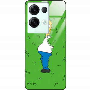 Etui Glass Do OPPO RENO 8 PRO Modne Słodkie Wzory
