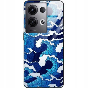Etui Glass do OPPO RENO 8 PRO PLUS 5G Summer Wzory
