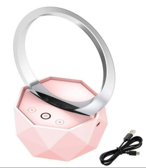 STEREOFONICZNY GŁOŚNIK Bluetooth Koszyk 3W RGB Przenośny różowy ZS45F
