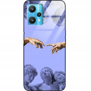 Etui Glass do REALME 9 5G Słodkie Modne Mix Wzorów