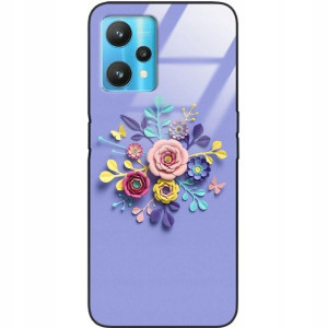 Etui Glass do REALME 9 PRO Wakacje Kwiatowe Wzory